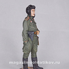 Миниатюра в росписи Гвардии майор, командир танкового батальона, 1945 год. СССР, 1:32, Сибирский партизан (СП144) (СП144)
