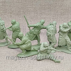 Солдатики из пластика US Infantry (winter dress) WWII, 1/32, Mars (32039) (32039)