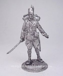 Миниатюра из олова 108 РТ Австрийский офицер, 1914, 54 мм, Ратник