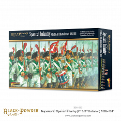 Сборные фигуры из пластика Napoleonic Spanish Infantry (2nd & 3rd Battalions) 1805-1811 28 mm Warlord (302411502) (302411502)