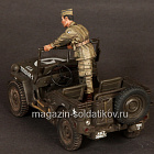 Сборная фигура из смолы 1-ой лейтенант 101-й воздушно-десантной дивизии США. 1944., 1:35, SOGA miniatures (SM 3510) (SM 3510)