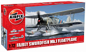 Сборная модель из пластика А Самолет SWORDFISH FLOATPLANE (1/72) Airfix - фото