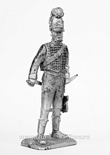 Миниатюра из олова 512 РТ Офицер егерей Нассау, 54 мм, Ратник - фото