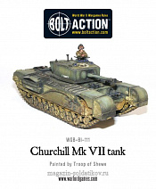 Churchill Mk VII BOX, Warlord. Wargames (игровая миниатюра) - фото