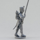 Сборная миниатюра из смолы Сержант-орлоносец, идущий, Франция, 28 мм, Аванпост
