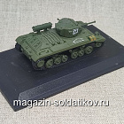 Масштабная модель в сборе и окраске Valentine Mk IV Харьков 1942, хаки (1/72) Танки мира (ТМ31) (ТМ31)