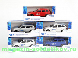 Масштабная модель в сборе и окраске Volkswagen Touareg, TM Sochi 2014, 1:65 (Гонконг) (GT7053) (GT7053)