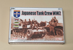 Солдатики из пластика Japanese Tank Crew WW2 1/72 Orion (ORI72067) (ORI72067)