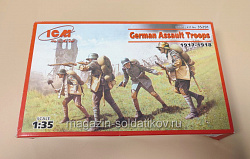 35291 German Assault Troops (1917-1918) 1/35 ICM (Q600-508) (Q600-508)