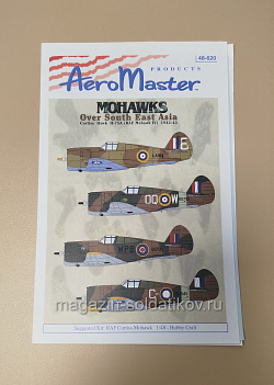 Сборная модель из пластика Декаль 48-620 Mohawks Over South East Asia A-4 1/48 AeroMaster (Q532-009) (Q532-009 )