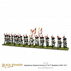 Сборные фигуры из пластика Napoleonic Spanish Infantry (2nd & 3rd Battalions) 1805-1811 28 mm Warlord (302411502) (302411502)