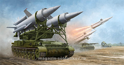 Сборная модель из пластика Российский зенитно-ракетный комплекс 2К11А «Круг-А» (1:35) Трумпетер