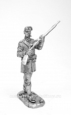 Миниатюра из олова 238 РТ Греческий рядовой с ружьем, 54 мм, Ратник - фото