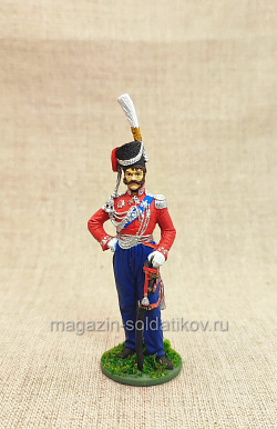 Командир Лейб-гвардии Казачьего полка граф Орлов-Денисов, Россия, 1813 г., 54мм (QF0169) (QF0169)