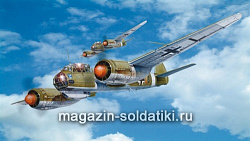 Сборная модель из пластика ИТ Самолет Ju-88 A4 (1/72) Italeri (1287) (1287)