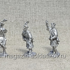 Сборная фигура из металла Польская пехота, набор №1, 28 мм, Figures from Leon (L132) (L132)