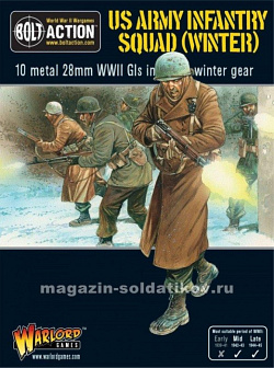 Пехота США в зимней форме BOX, Warlord (WGB-AI-07) (WGB-AI-07)