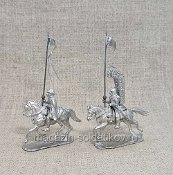 Сборная фигура из металла Польская кавалерия XVII в., набор №8, 28 мм, Figures from Leon (L129) (L129)