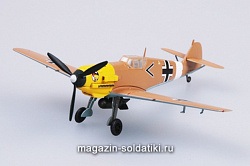 Масштабная модель в сборе и окраске Самолёт Мессершмитт Bf109E-7/trop (1:72) Easy Model