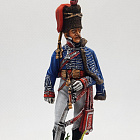 Миниатюра из олова Офицер 15-го легкого гусарского полка короля Великобритании, 1808-13 гг., 54 мм