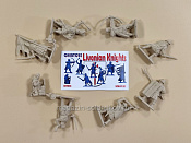 Солдатики из пластика Зел Набор «Ливонцы» (бежевый цвет), 1/32 Инженеръ Басевичъ для Chintoys - фото