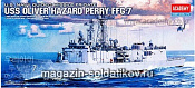 14102 Корабль  FFG-7 Фрегат "Оливер Пэрри" 1:350 Академия