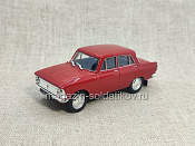 Москвич-408 1964—1975 гг.; вишнёвый, Автолегенды СССР №012 - фото