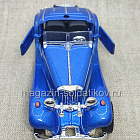 Mercedes-Benz 500K Roadster (голубой металлик) 1/36 Китай (700-197) (700-197)