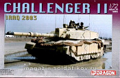 7228 Д Танк Challenger 2. Iraq 2003 (1/72) Dragon