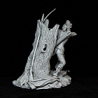 Сборная миниатюра из смолы Восточный вудлэнд, 75 мм, Altores studio,