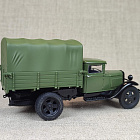 ГАЗ-АА 1932—1950 гг.; зелёный, Автолегенды СССР №079 (АС079) (АС079)