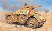 Сборная модель из пластика ИТ Автомобиль Autoblinda AB 41 (1/72) Italeri - фото