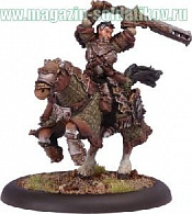 PIP 41064 Mercenary Stannis Brocker Character Cavalry Solo BOX, Warmachine. Wargames (игровая миниатюра) - фото