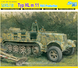 Сборная модель из пластика Д Вездеход Sd.Kfz.7 8(t) 1943 Pr. (1:35) Dragon (6794) (6794)