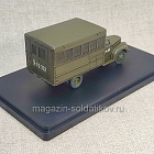 Модель в боксе Автомобили лэнд-лиза М14A (Ford 6) - ремонтная мастерская 1/72 (Q208-150) (Q208-150)