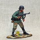 Миниатюра из олова Германский автоматчик 1943-45 гг., 54 мм (ИЛ1963.14.03.54) (ИЛ1963.14.03.54 )