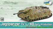 Масштабная модель в сборе и окраске Д Танк Jagdpanzer IV L/48 Early Production, HG Division, East Prussia 1945 (1/72) Dragon - фото