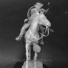 Сборная миниатюра из металла Конный монгольский лучник, 13 век, 54 мм, Chronos miniatures (CHM-54275(М)) (CHM-54275(М))