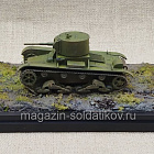 Модель в боксе Танк Т-26 (предсерийный 1933 г.) (Q208-156) (Q208-156)