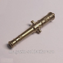 Сборная миниатюра из смолы Бронзовый ствол для 12-фунтовой пушки системы Грибоваля, Франция, 28 мм, Аванпост