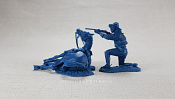 Солдатики из пластика Кавалерист с лошадью 1:32 Plastic Platoon - фото