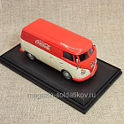 Volkswagen Transporter T1 1962 Coca-Cola красный/белый 1:43, MotorCity (Q307-138) (Q307-138)