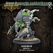 Сборная миниатюра из металла PIP 34093 Cryx Erebus Heavy Warjack Character Upgradge Kit BLI Warmachine - фото