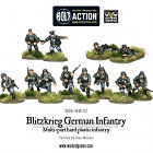 German Pioneers (31 plastic & metal box) 28mm Warlord (402012002) (402012002)