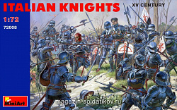 Солдатики из пластика Набор солдатиков Итальянские рыцари, XV в.« MiniArt (1/72)»