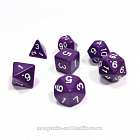 Набор из 7 кубиков для ролевых игр (фиолетовый) Звезда