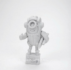 Сборная фигура из смолы Миньон-танкист №2, 40 мм, ArmyZone Miniatures (AZM-M19) (AZM-M19)