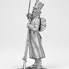Миниатюра из олова Французский пехотинец (отступление из России), 54 мм, Магазин Солдатики