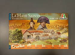 Солдатики из пластика ИТ Набор Waterloo 1815 La Haye Sainte (1/72) Italeri (6197) (6197)