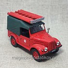 УАЗ-3909 Пожарный автонасос ПМГ-20, Автомобиль на службе №3, 1:43, DeAgostini (307-191) (307-191)